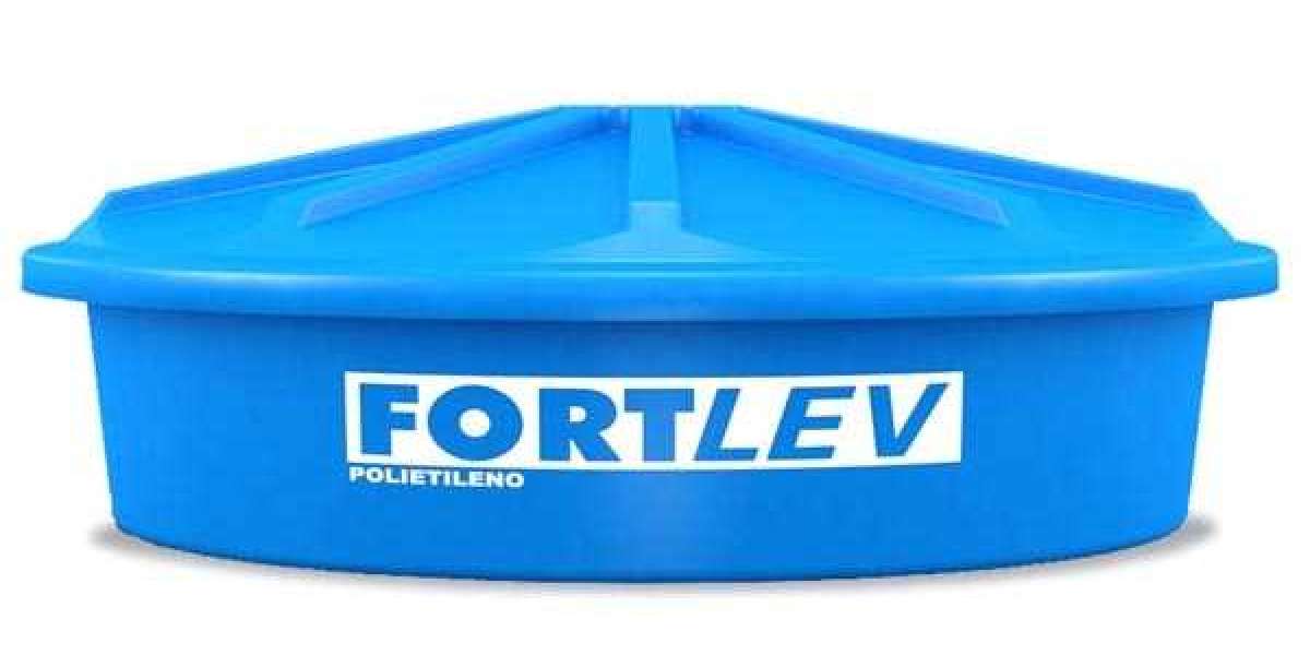 Tanque Polietileno 10 000l Azul Fortlev