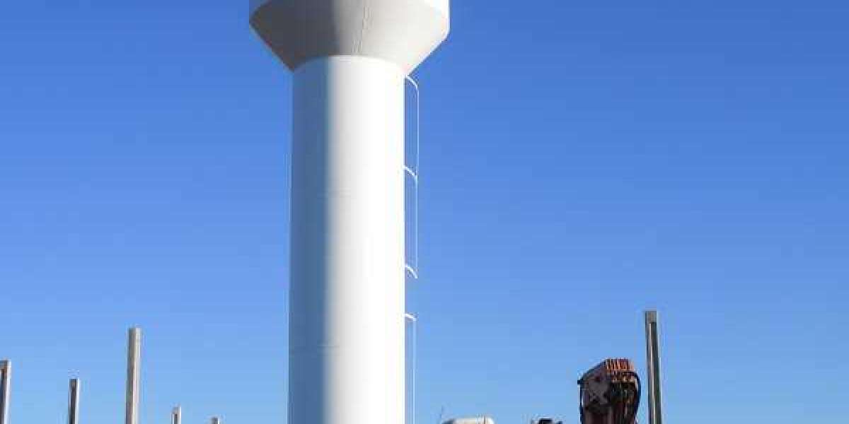 Multi-Column Elevated Storage Tank